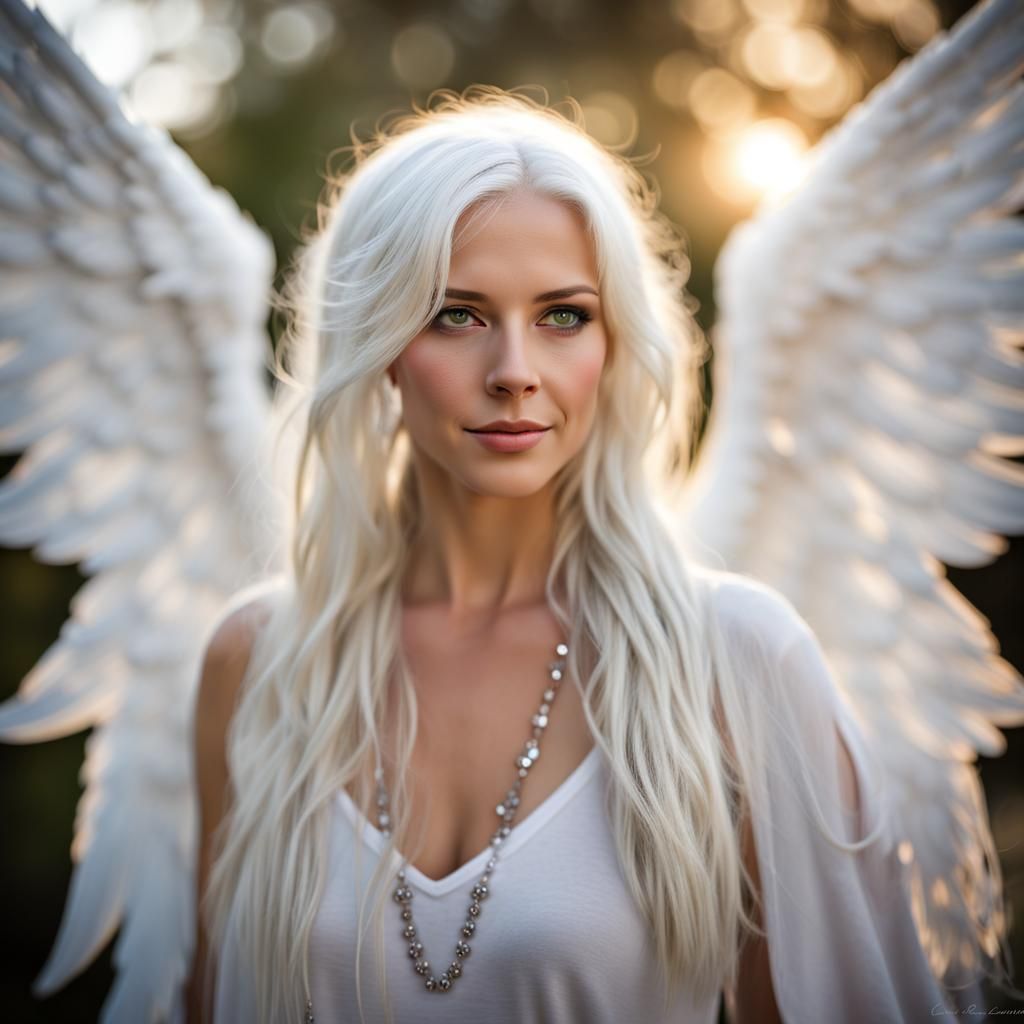 Ethereal Spirit Guide Welcomes Transition to Afterlife