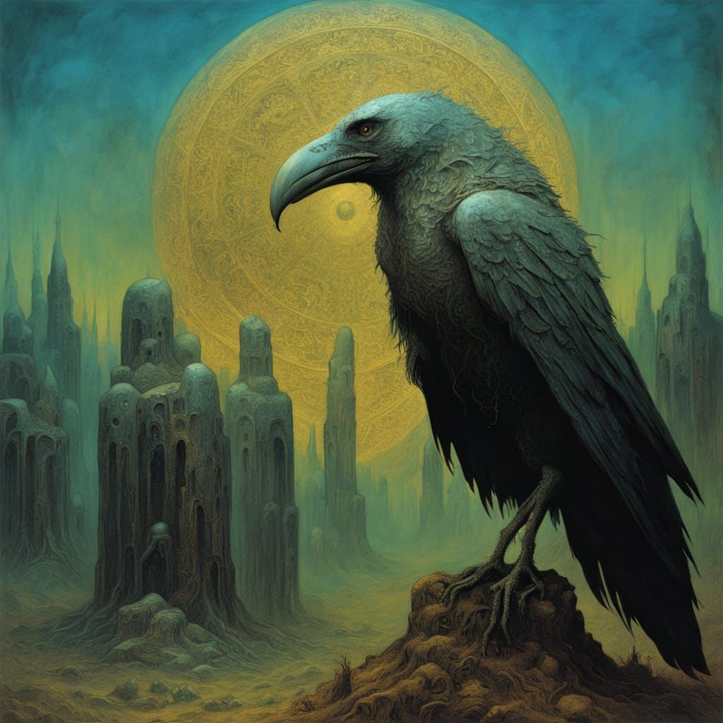 Cybernetic Crow Shaman Summons Spirit Beasts