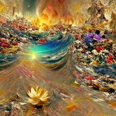 AI Image Generated From Empty Prompt