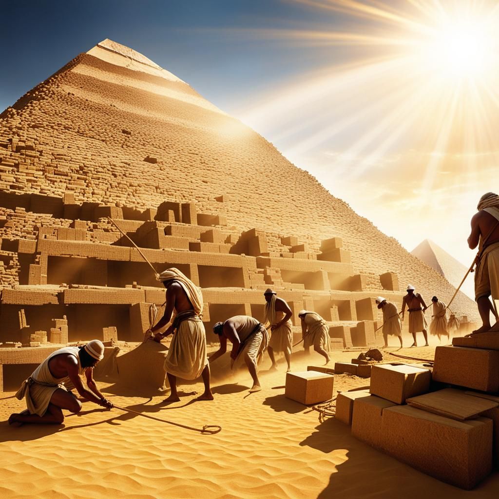Egyptian Pyramid Construction: Ancient Labor in Neo-Primitiv...