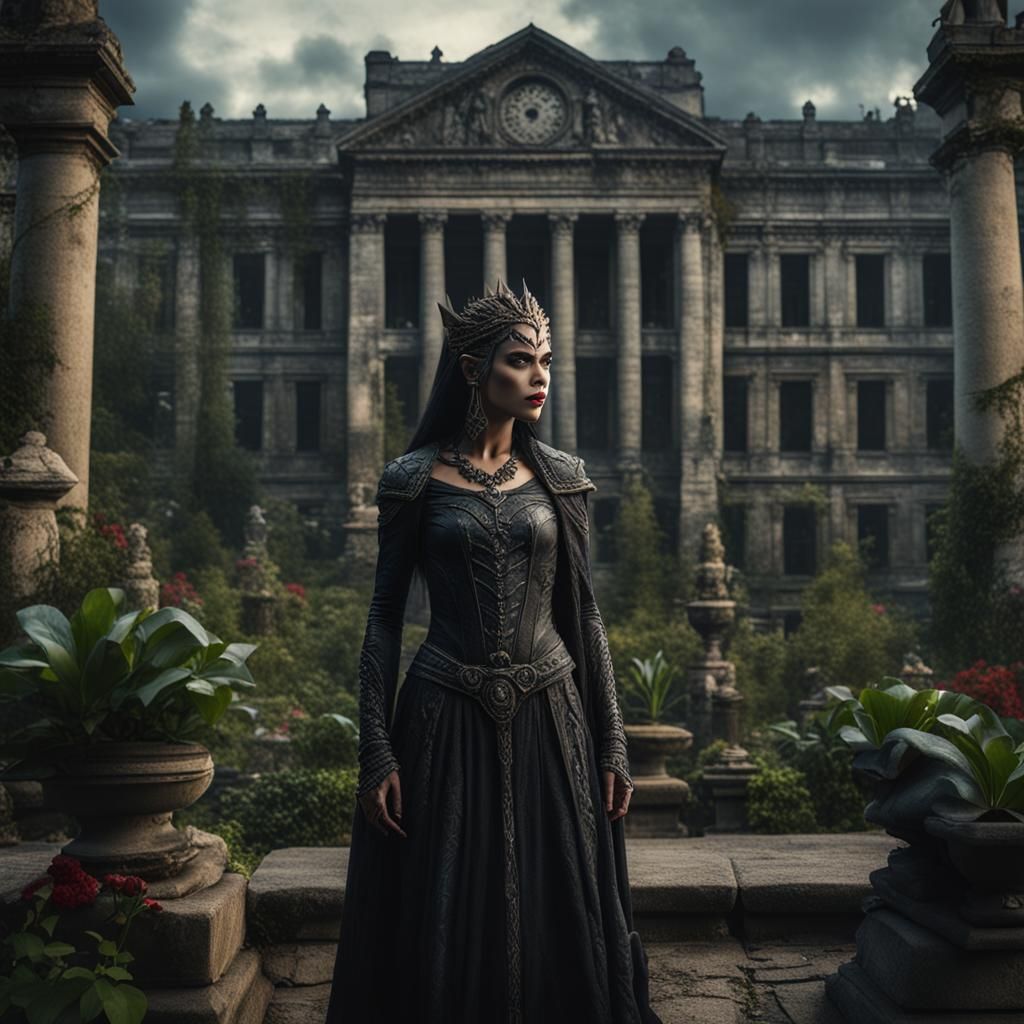 Akasha, Vampire Girl Queen in HD Realism