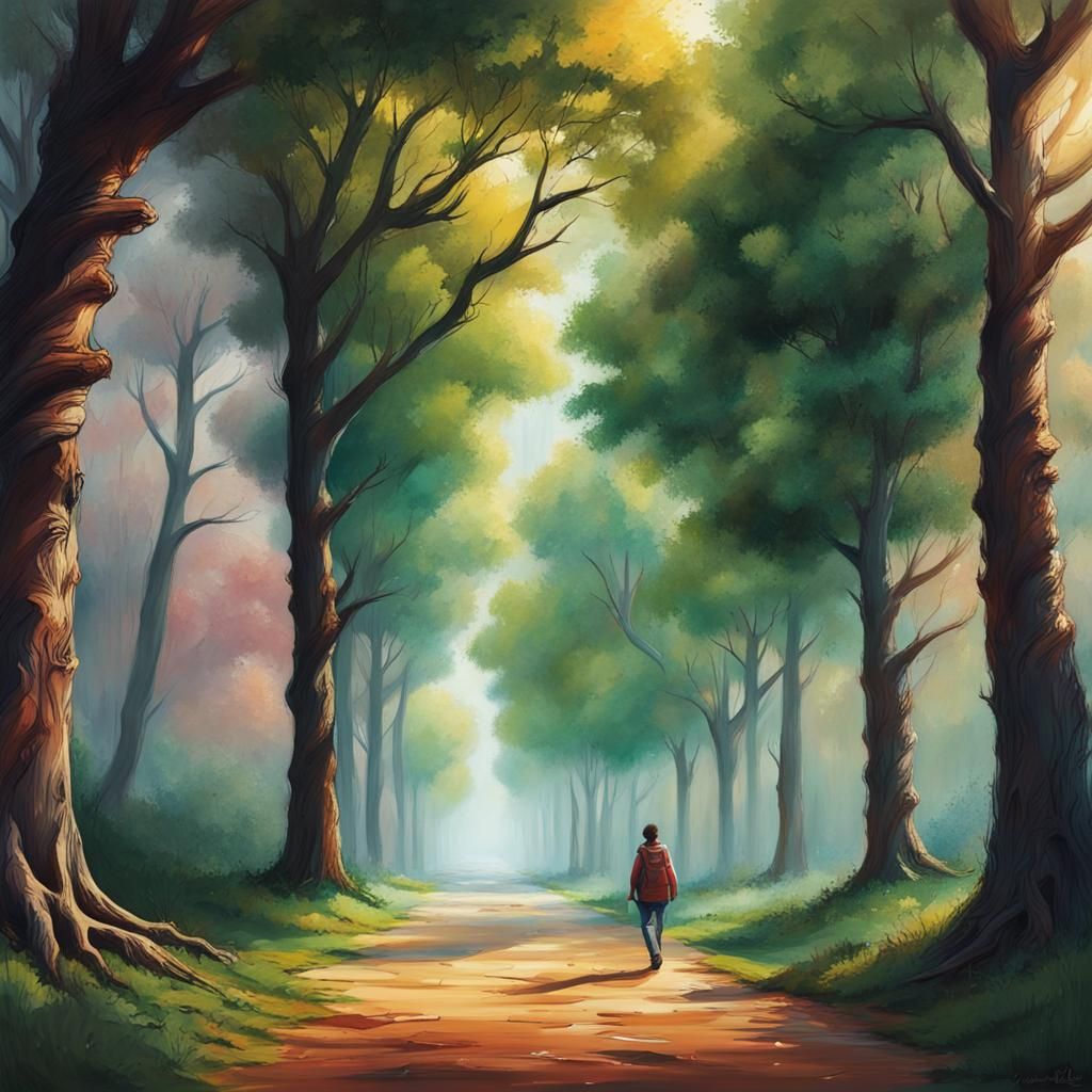 A walk in nature, walks the soul back home