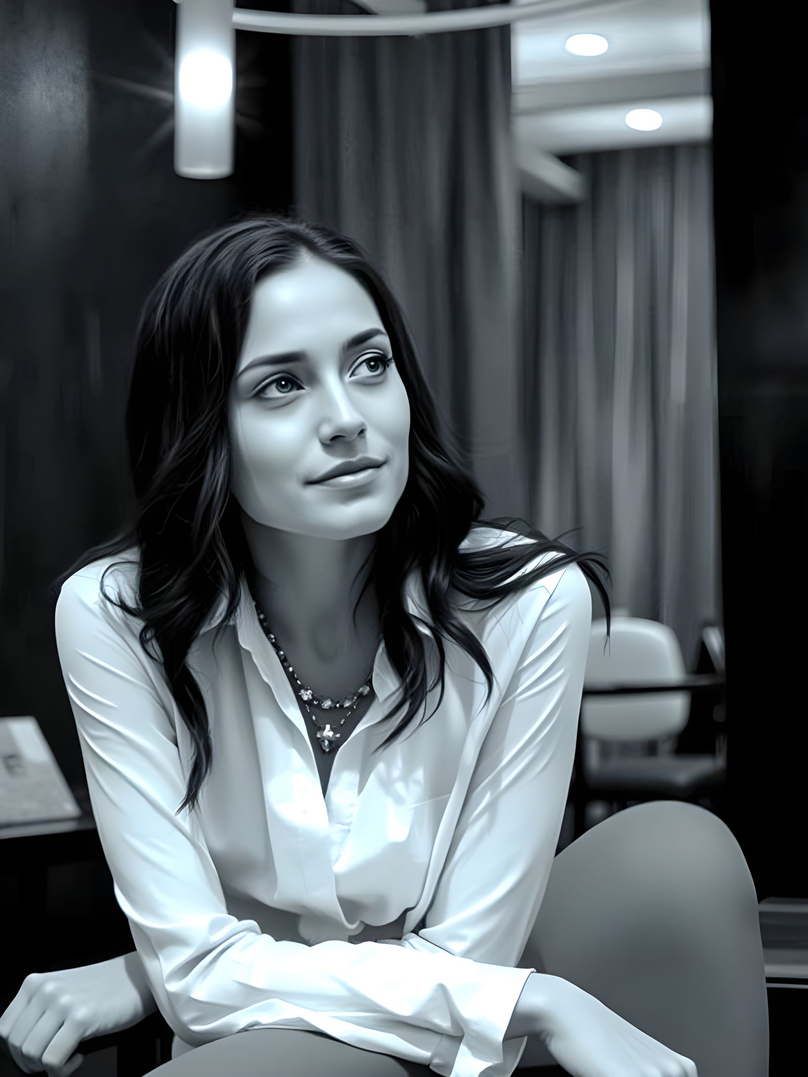 Enchanting Portrait of a Dreamy Beauty