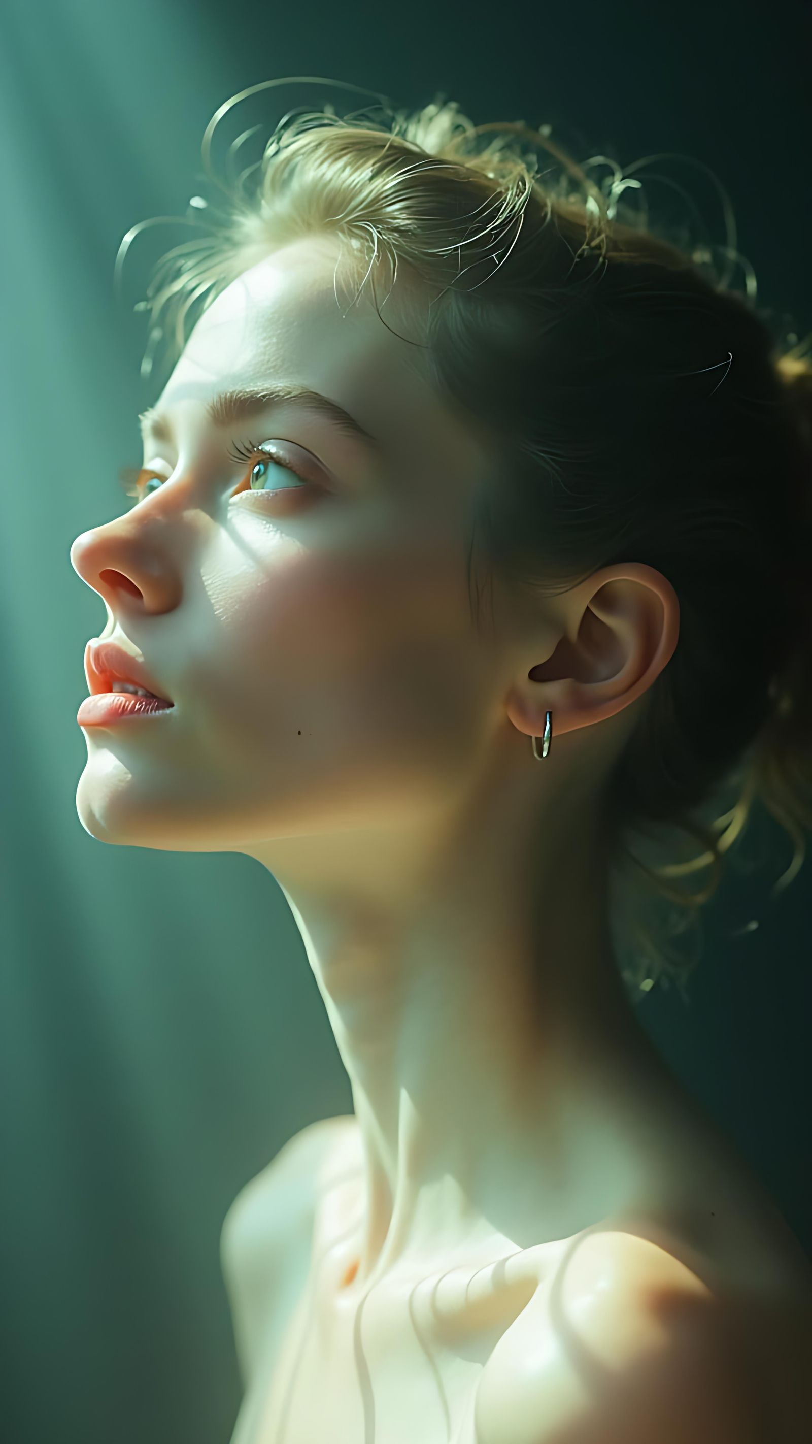 Dreamy Surreal Nature Portrait in Pinhole Style