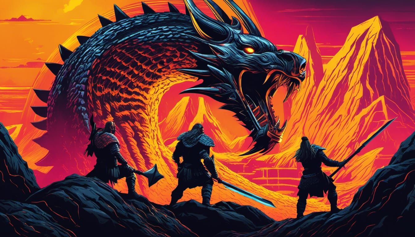 Jörmungandr the World Serpent