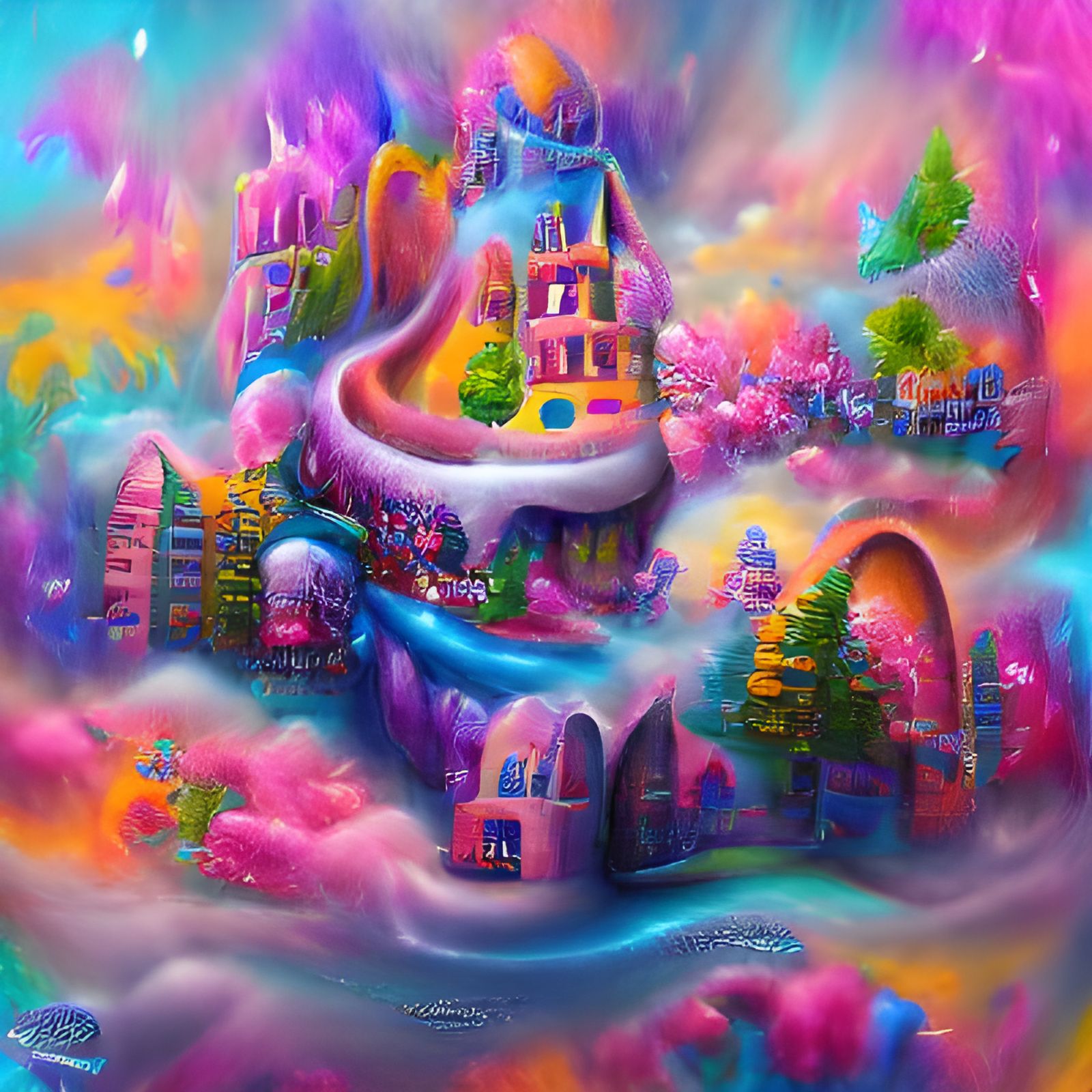 Candyland castle