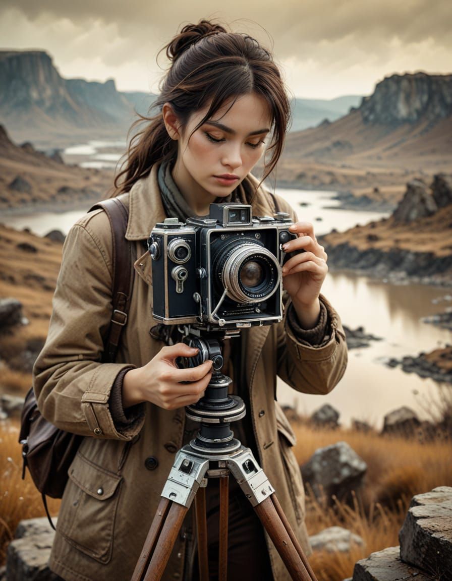 Photographer Captures Landscape in Vintage Sepia Style