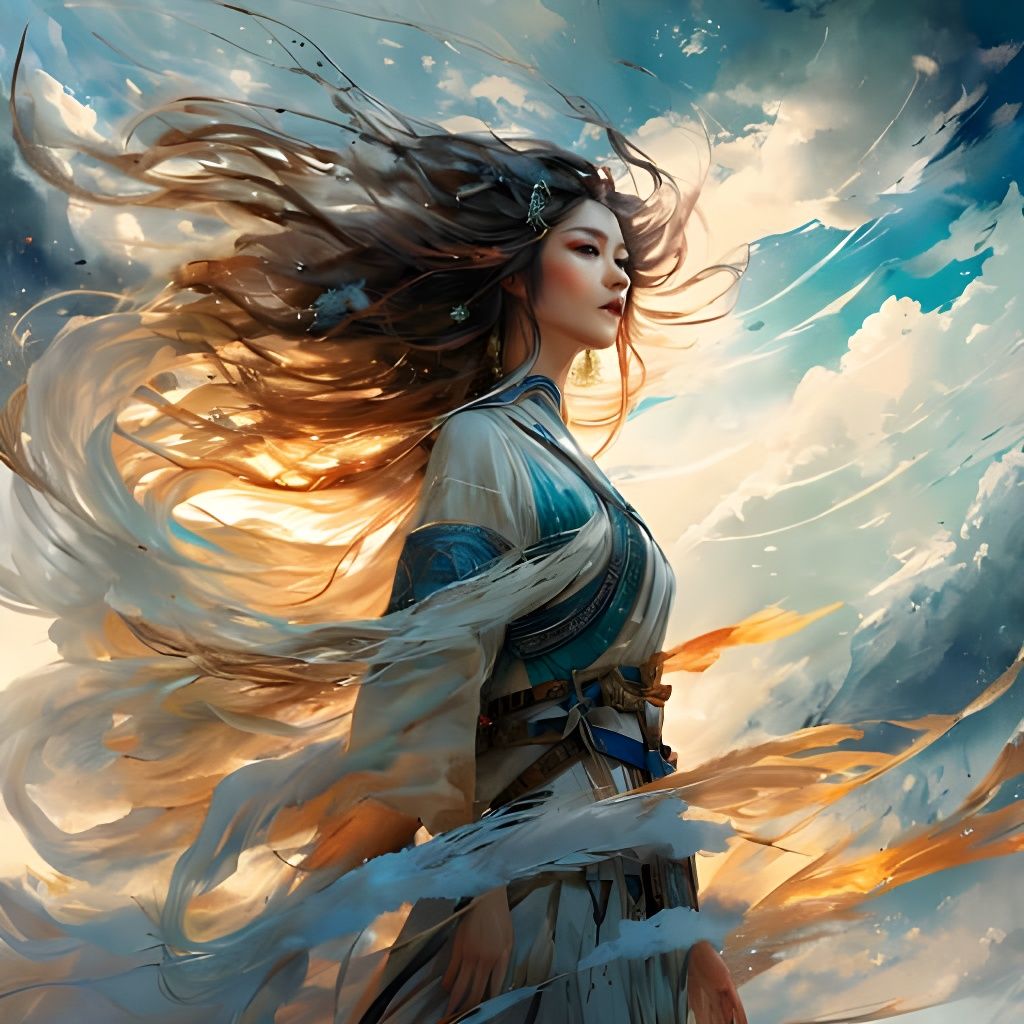 Ethereal Wind Spirit