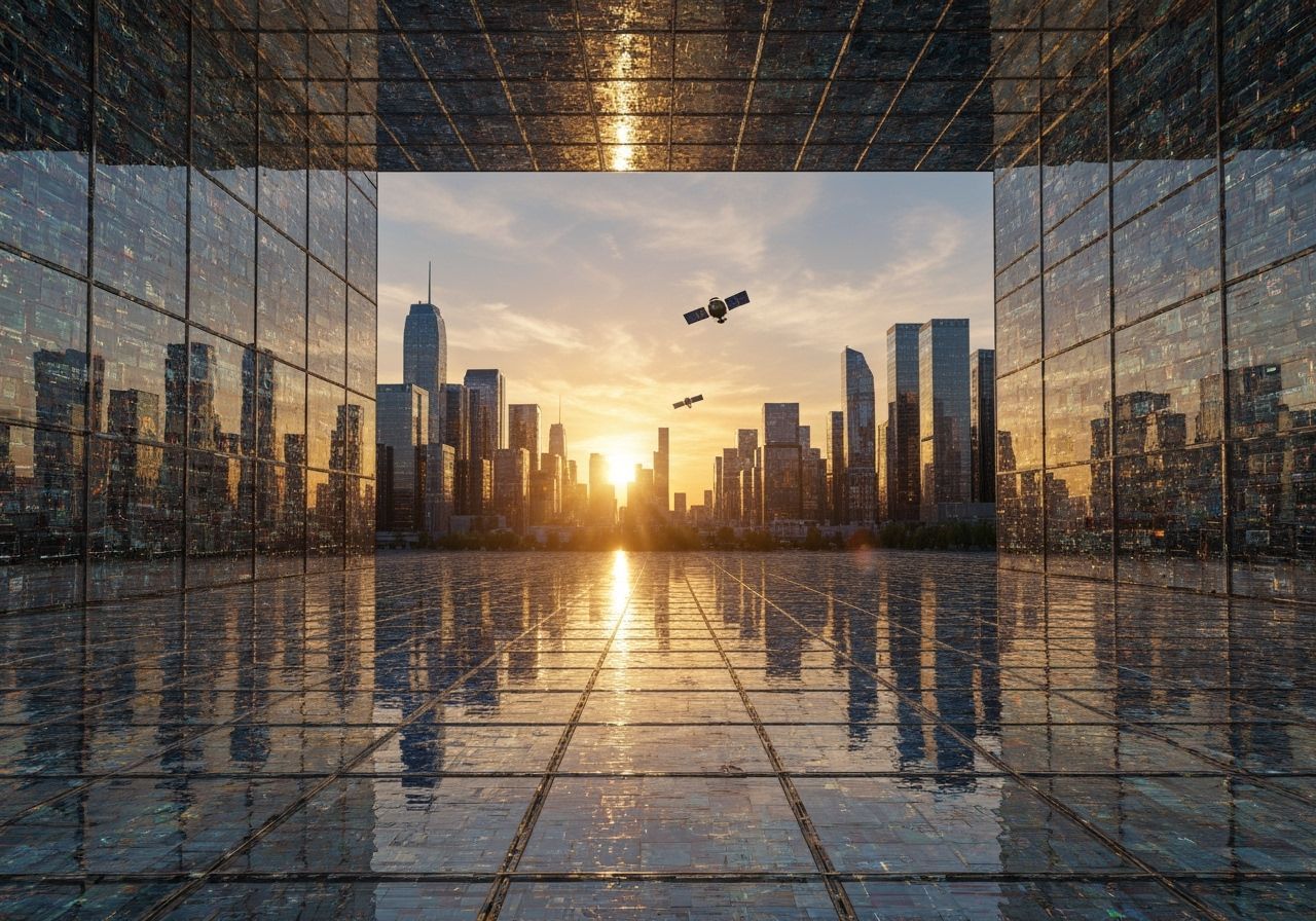 Setting Light From a Distant Sun & Glassgrown Alien Satellit...