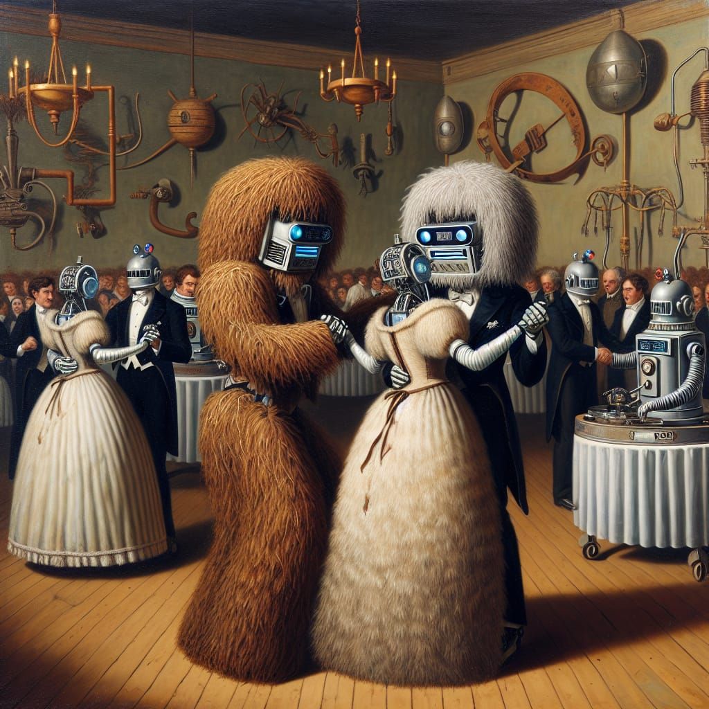 Hairy Hillbilly Robots Bump and Grind at The Medieval Medica...