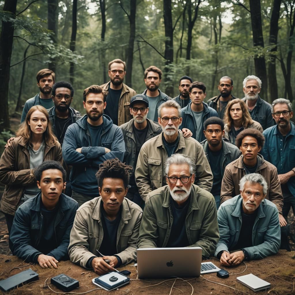 Cinematic Web Developers in Modern Office