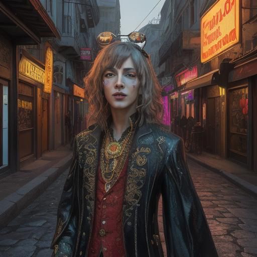 Surreal Backstreets of Istanbul in Photorealistic Style