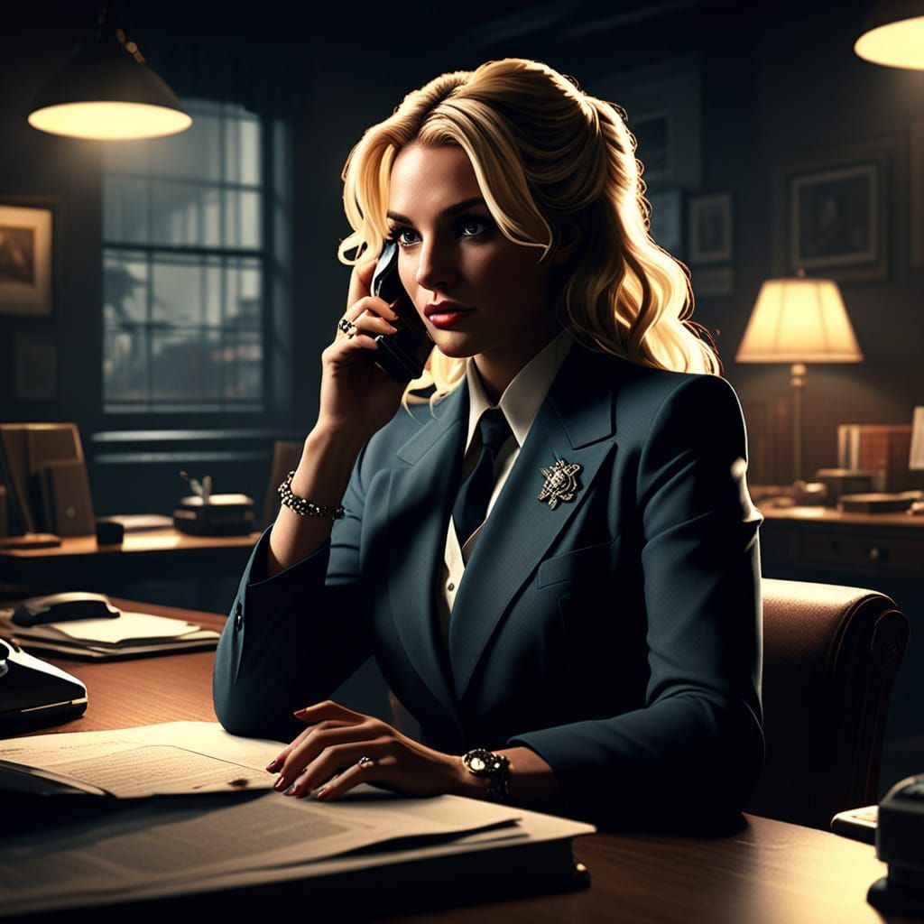 Dark office or dark mood ?