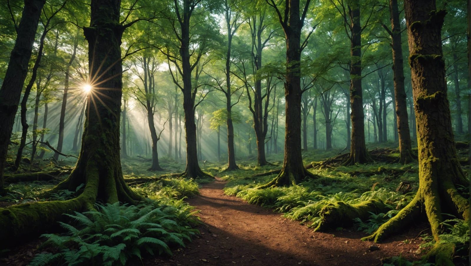 Hyperrealistic Enchanted Forest in High Definition