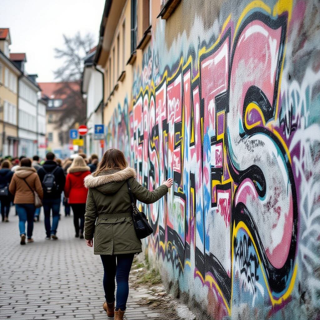 Overcoming Obstacles: A Cheerful, Colorful Photo