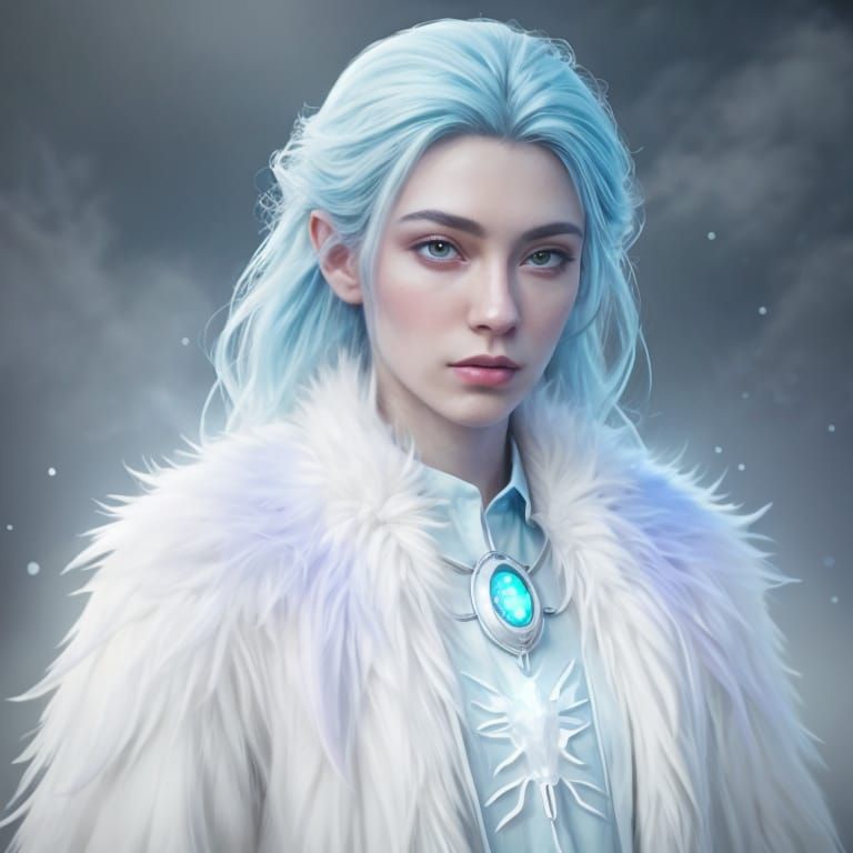 Dragon Shaped Mist Wisps Ethereal Image