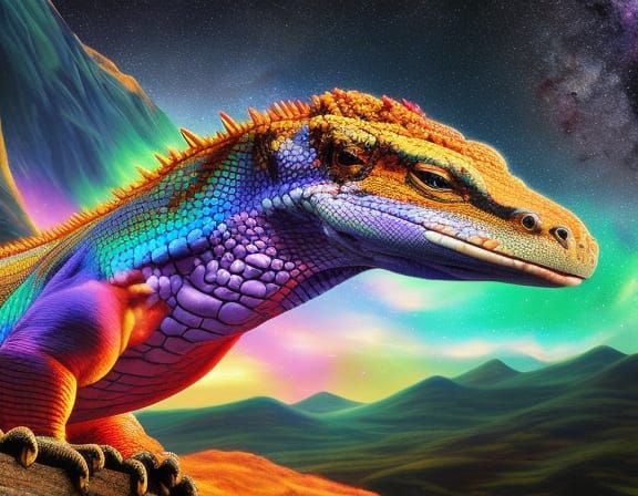 Galaxy Komodo Dragon