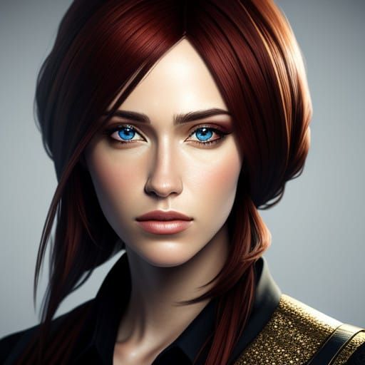 Photorealistic Portraits in High Resolution