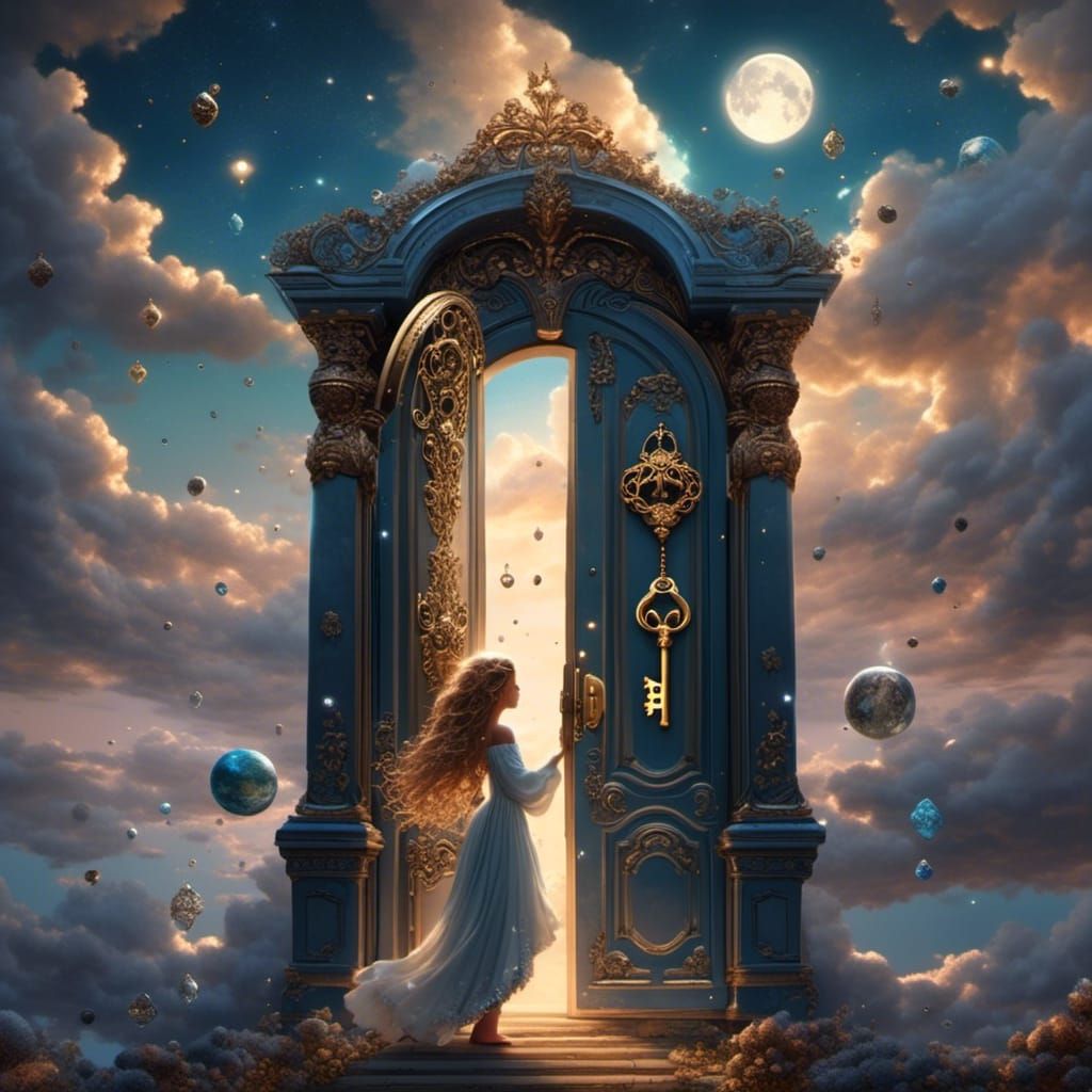 Gem Key Unlocks Dreamscape Sky Doorway