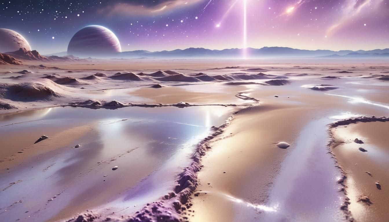 Cosmic Landscape of a Distant Planet