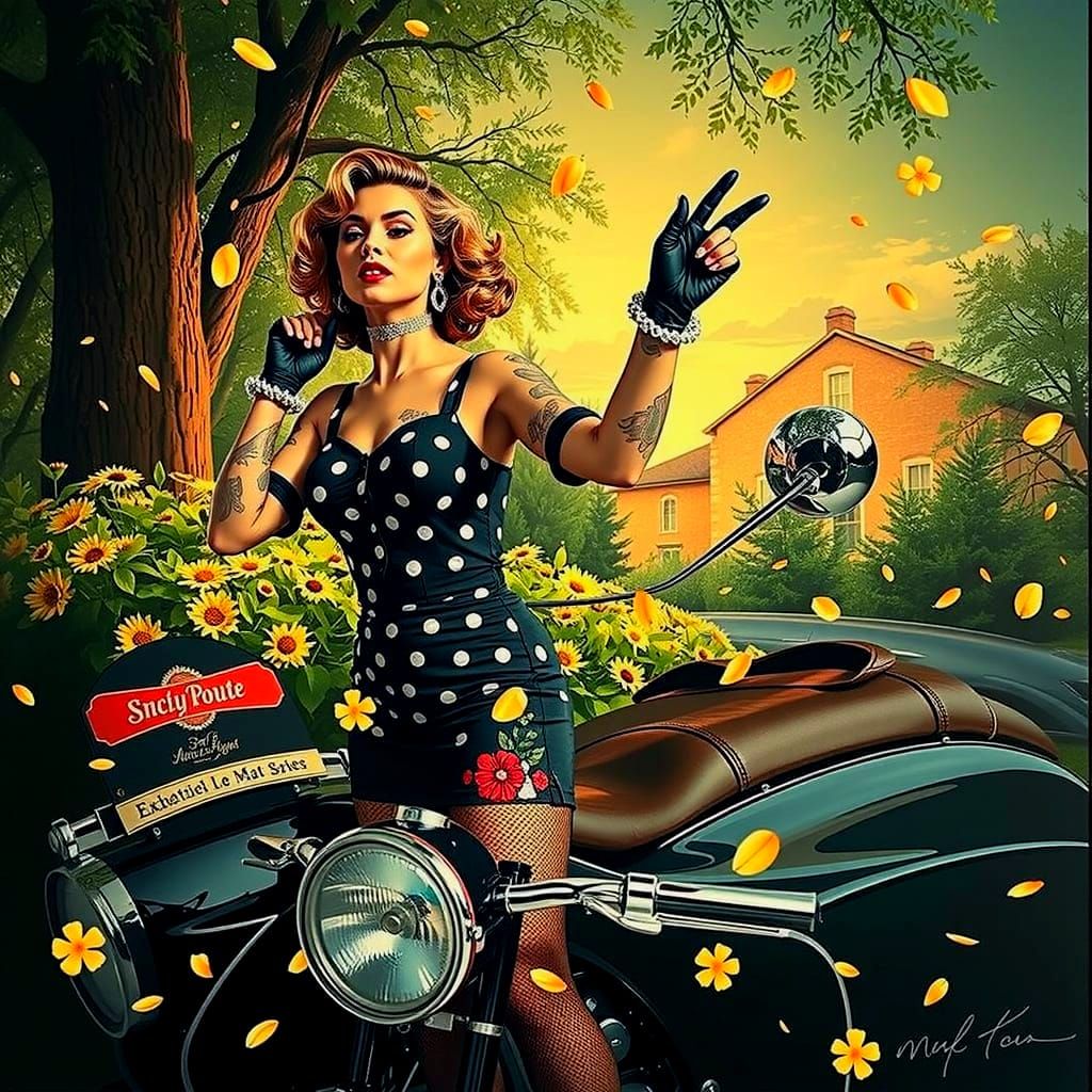 Pin-Up Women Celebrate Self-Love and Vintage Glamour