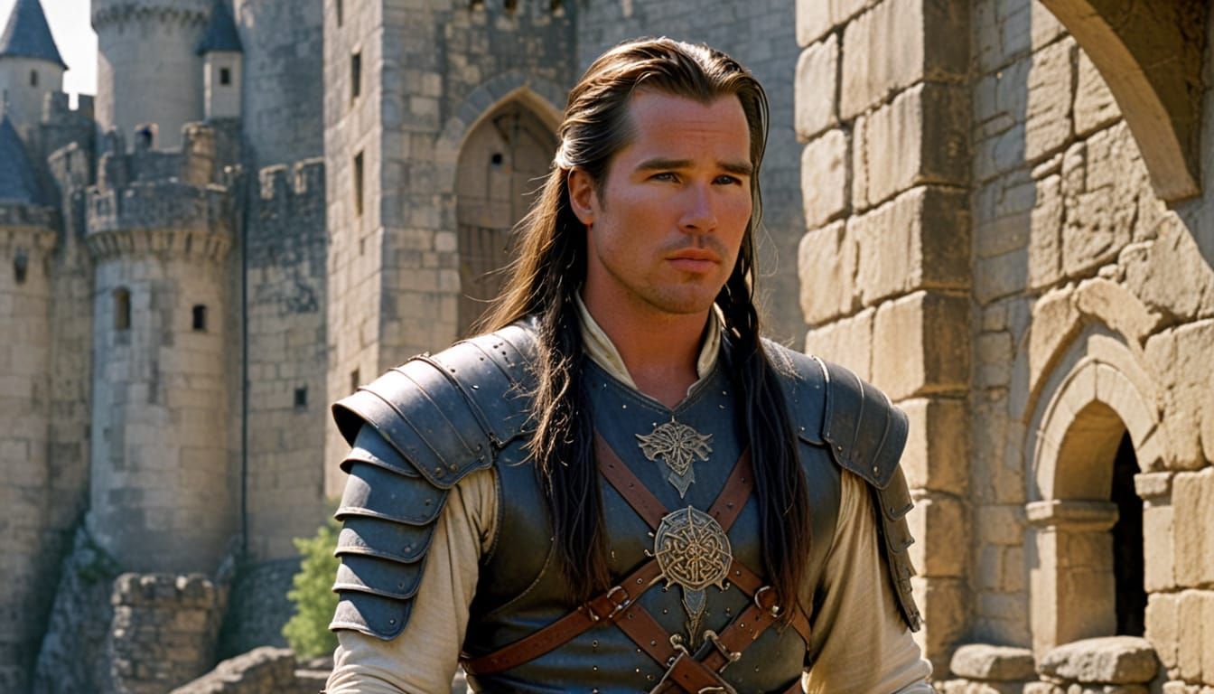 Val Kilmer as Young Madmartigan in Epic Fantasy Castle Scene
