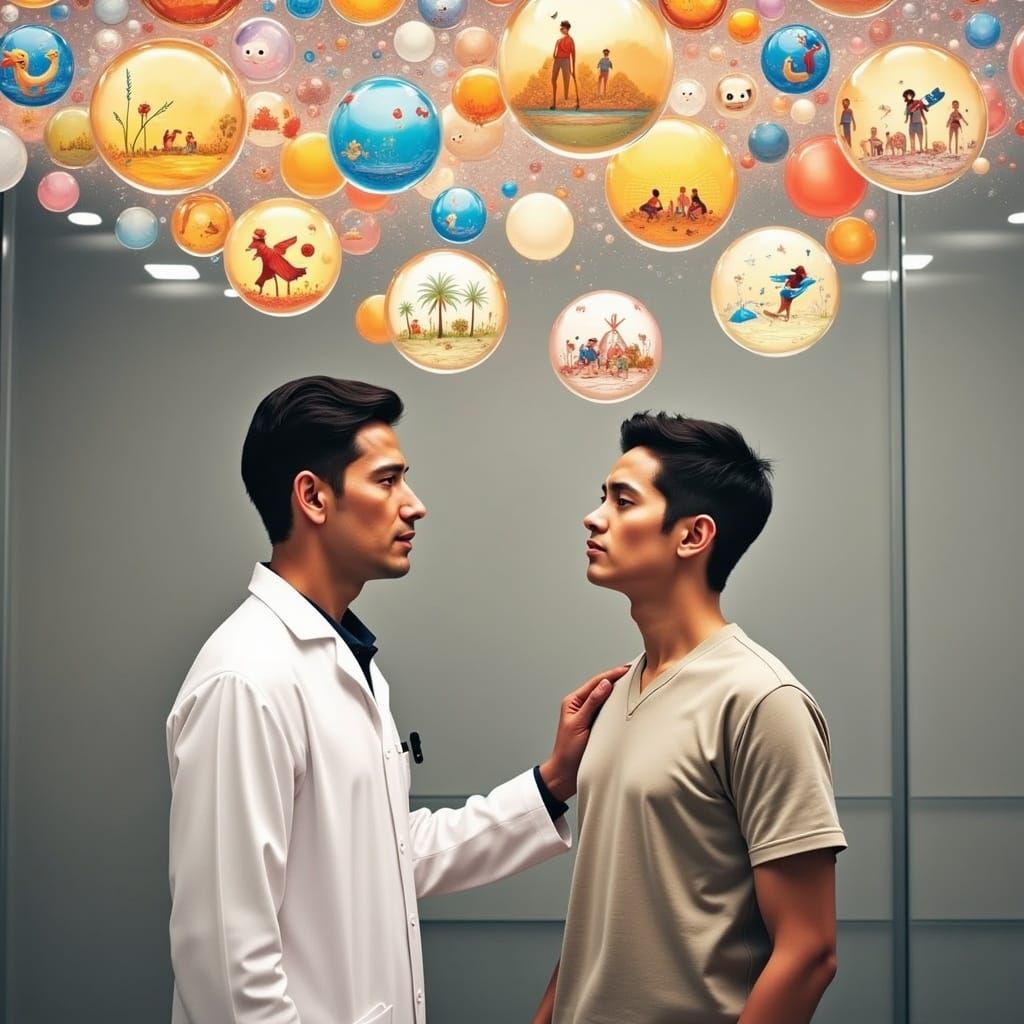 Contemplative Young Man's Bucket List Realized