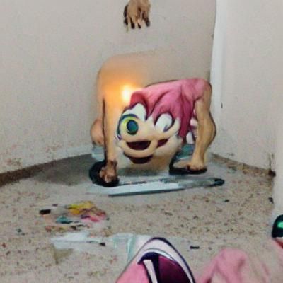 AI Generated Cursed Image