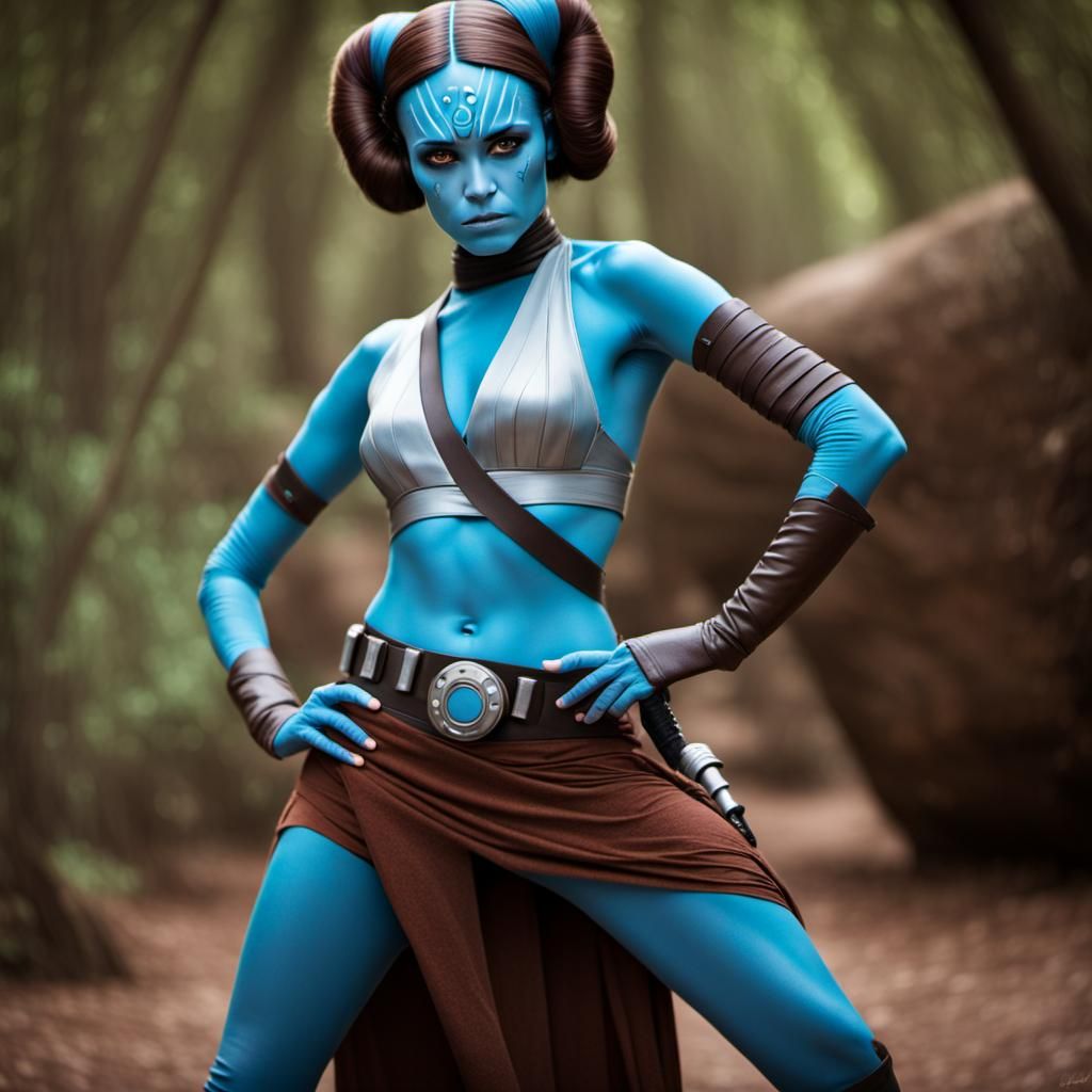 Aayla Secura Star Wars Portrait