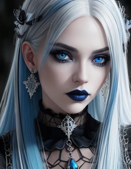 Gothic Luna Lovegood from Harry Potter