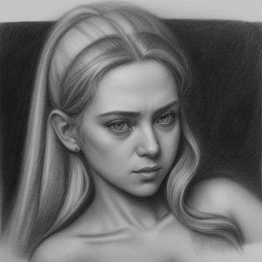 Hyperdetailed Charcoal Drawing of Artistic Disciplines