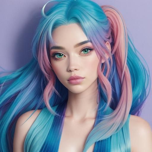 A mermaid girl 2