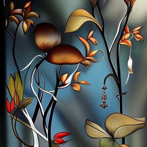 Paris Landscape in Expressionist Oil Painting