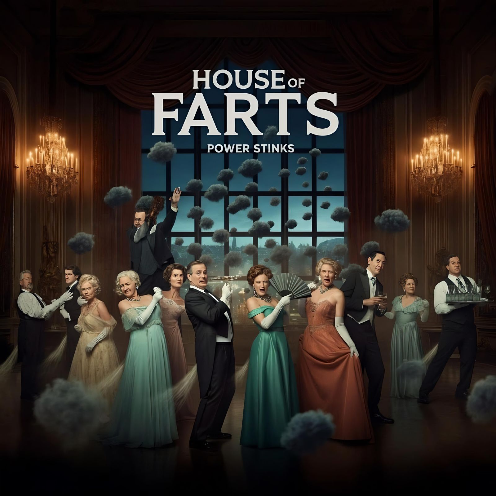 House of Farts: A Parody TV Show Poster
