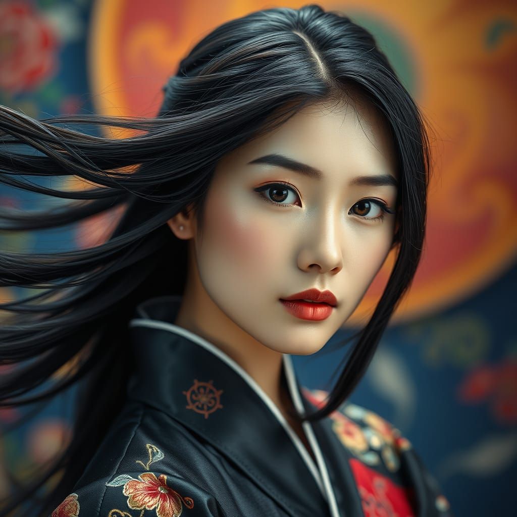 Ethereal Beauty in Traditional Hanbok