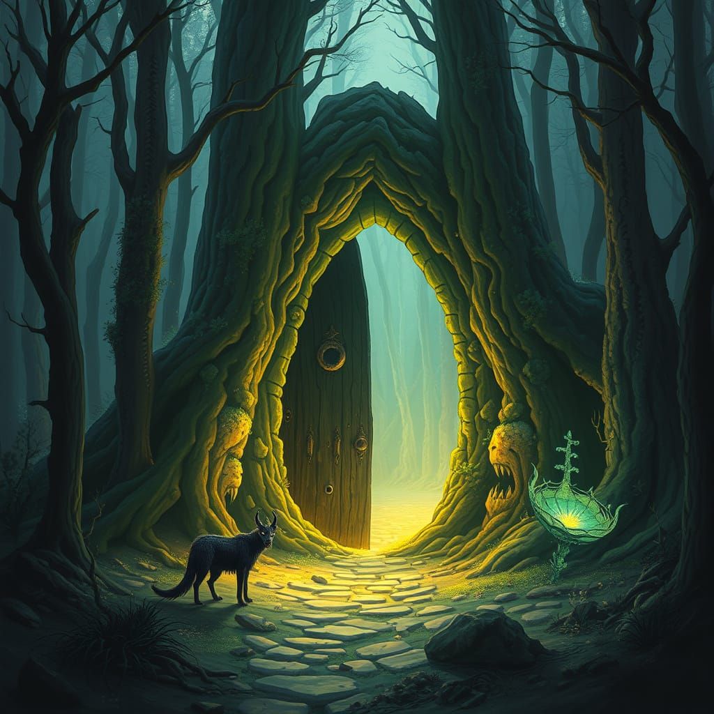 Whispers of the Enchanted Portal