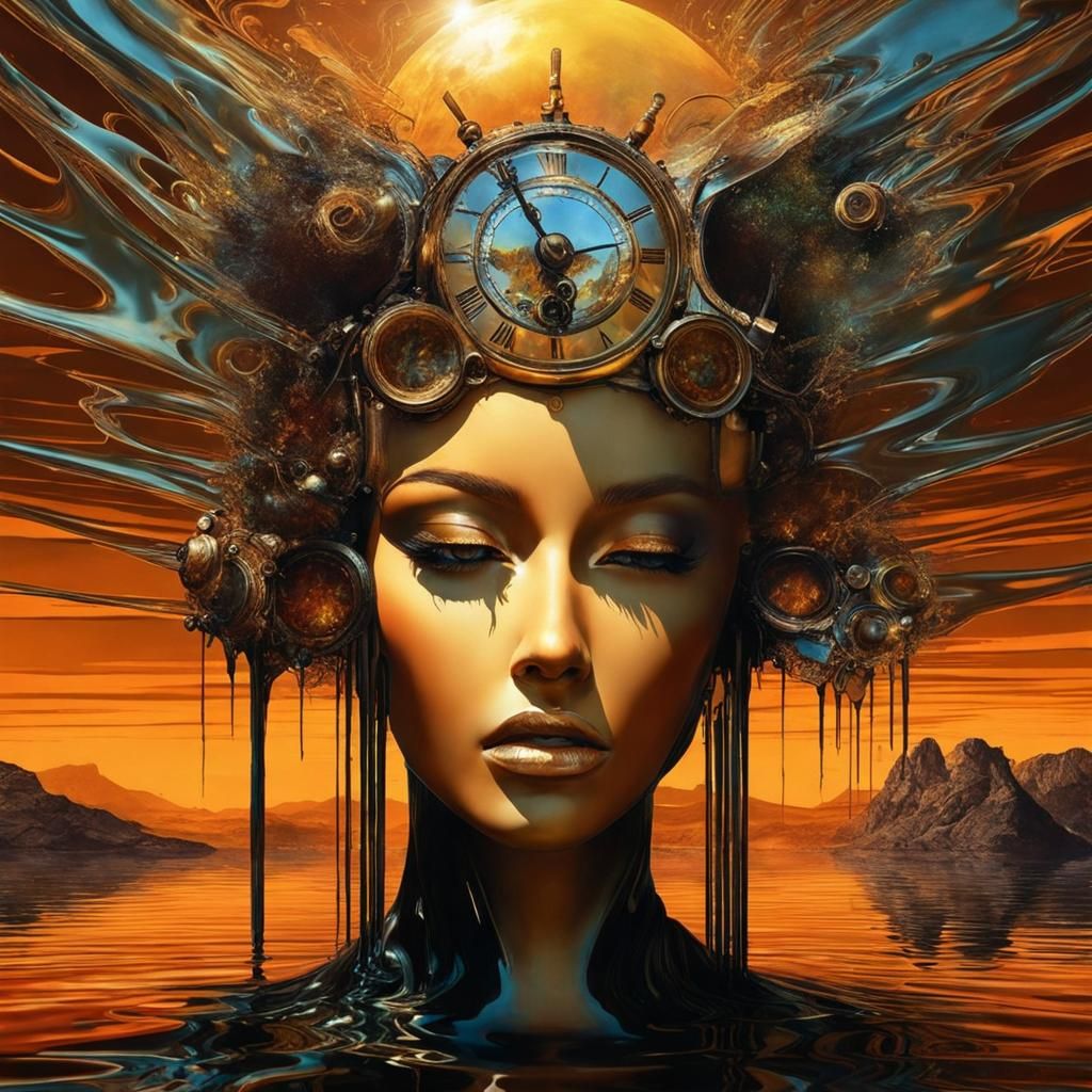 Surreal Muslinpunk Melts into Iridescent Radiation