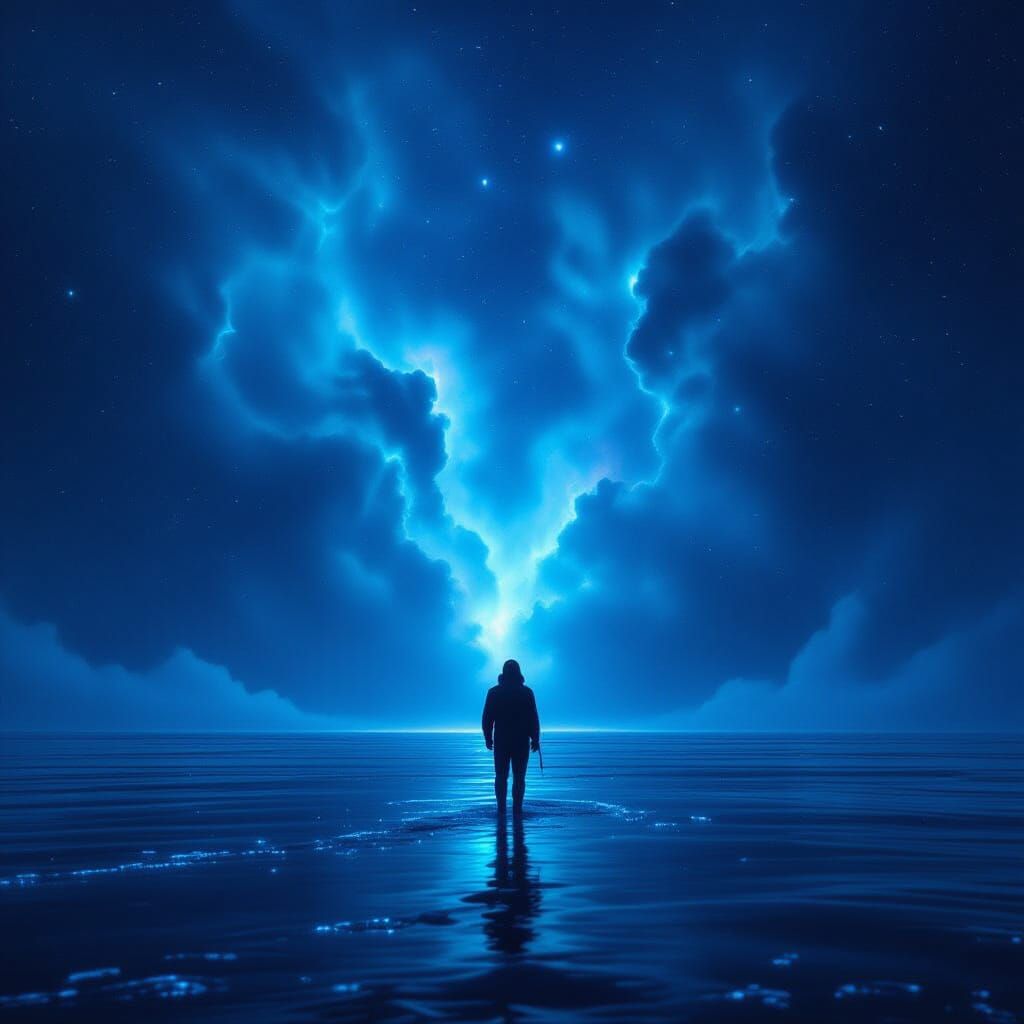 Pilot Hears Lost Navigator's Voice in Cosmic Rift