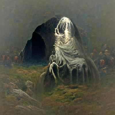 Elden Ring Dark Fantasy Horror Illustration