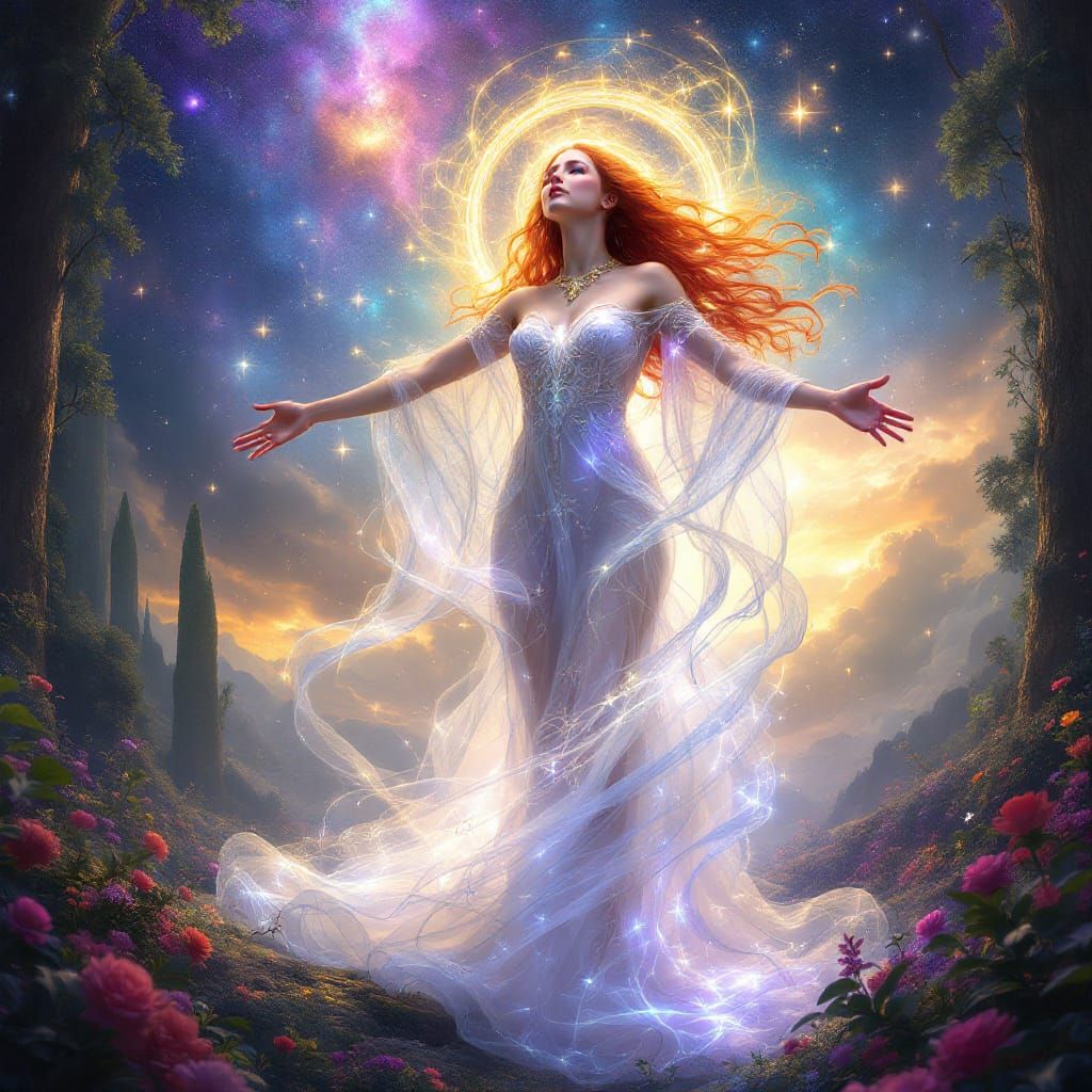 Mary Magdalene's Seraphim Transformation on New Earth