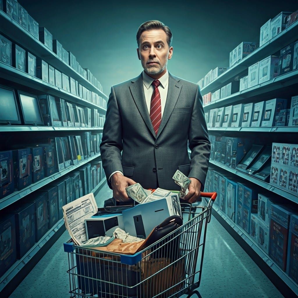 Gaming Console Junkie's Midlife Crisis in a Luxury Electroni...