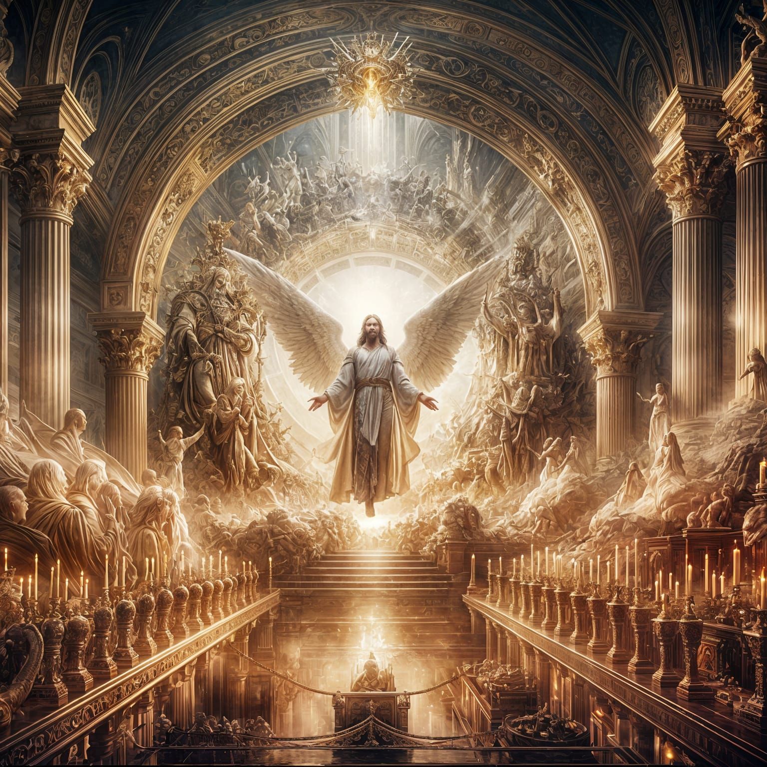 Divine Throne Room of Heavenly Majesty