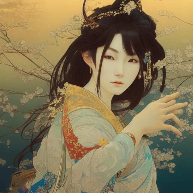 Japanese Goddess
