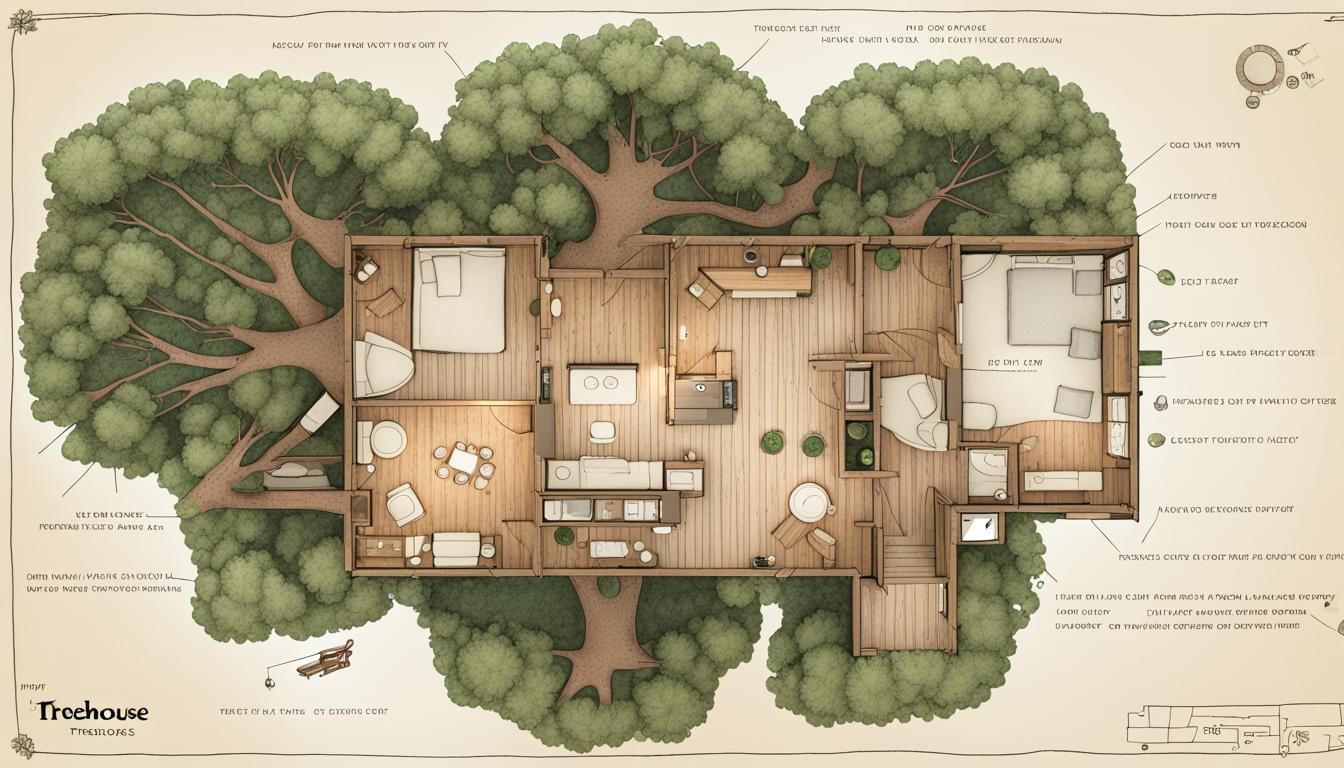 Treehouse Floor Plan: Architectural Blueprint