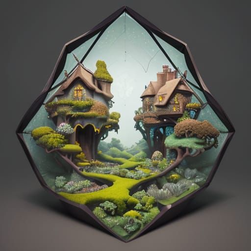 Entwined Hearts in Velvet Architecture