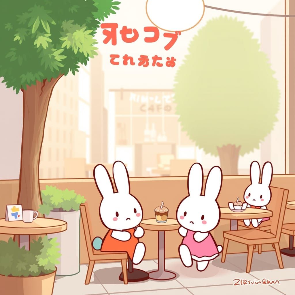 Miffy Bunny Ikebukuro Cafe