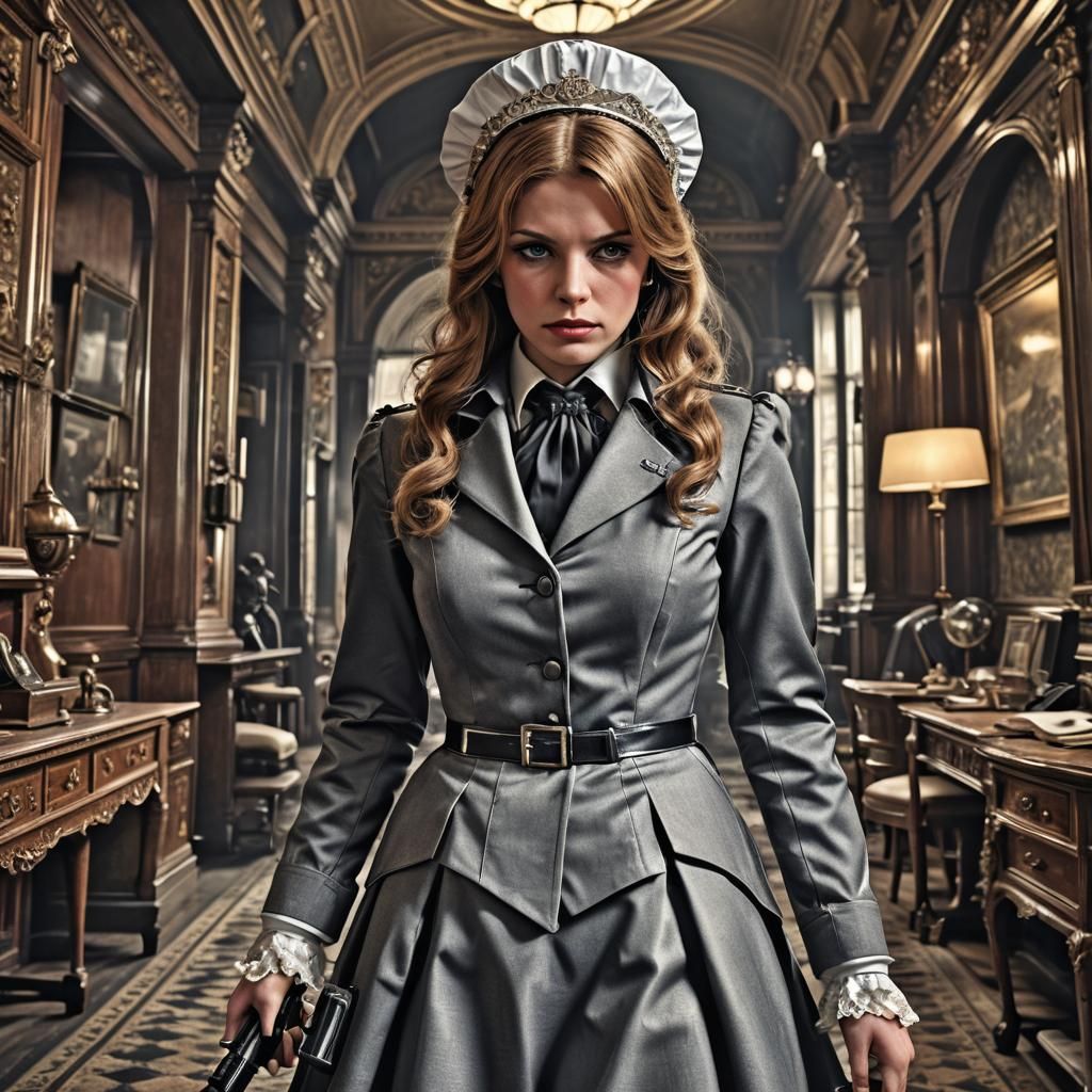 Hyperrealistic Sissymaid Secret Agent Undercover