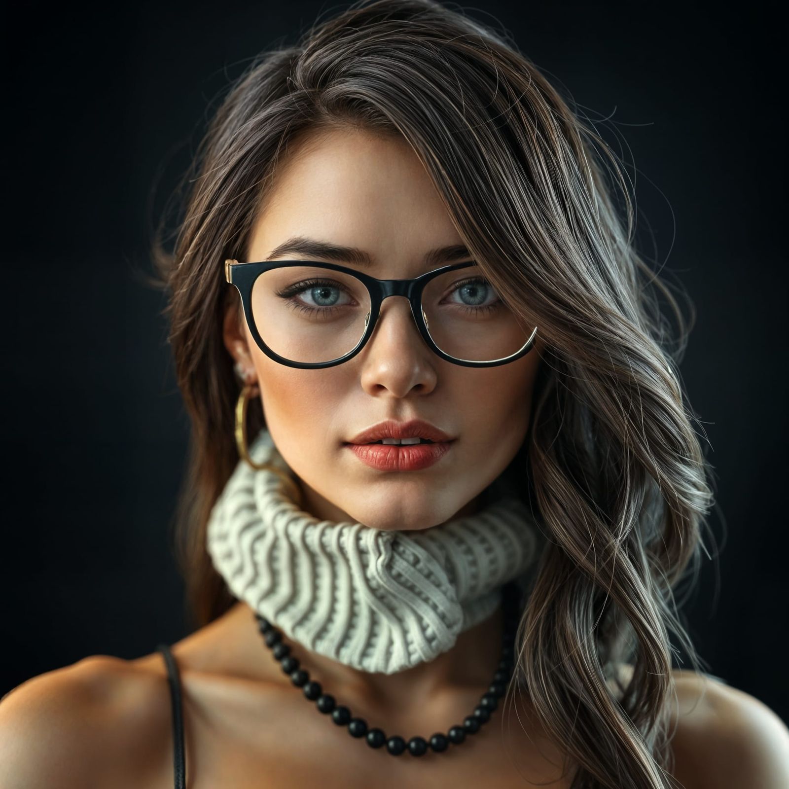 Photorealistic Female Portrait in Epic Cinematic Style