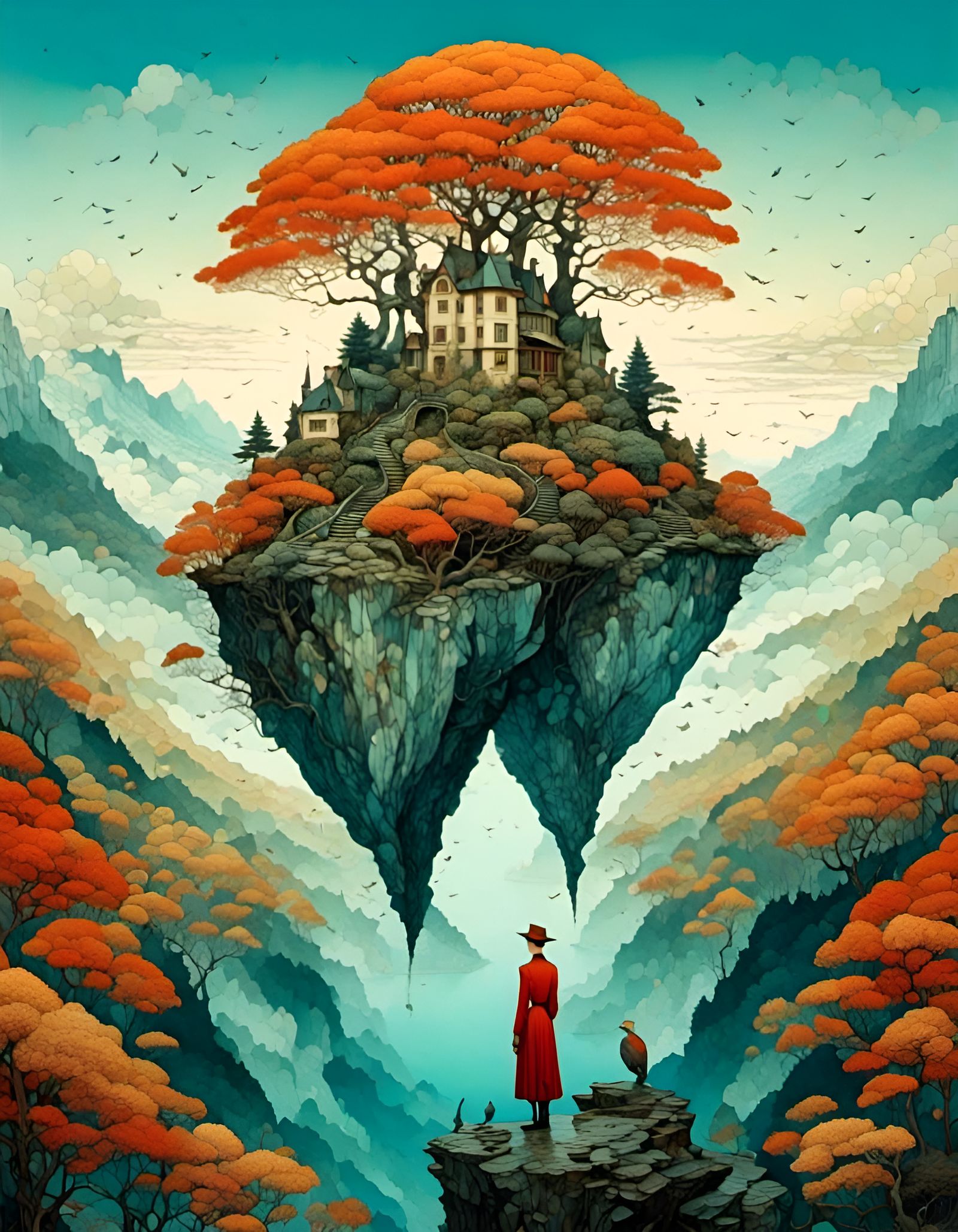 Elaborate Fantasy Landscape Photography