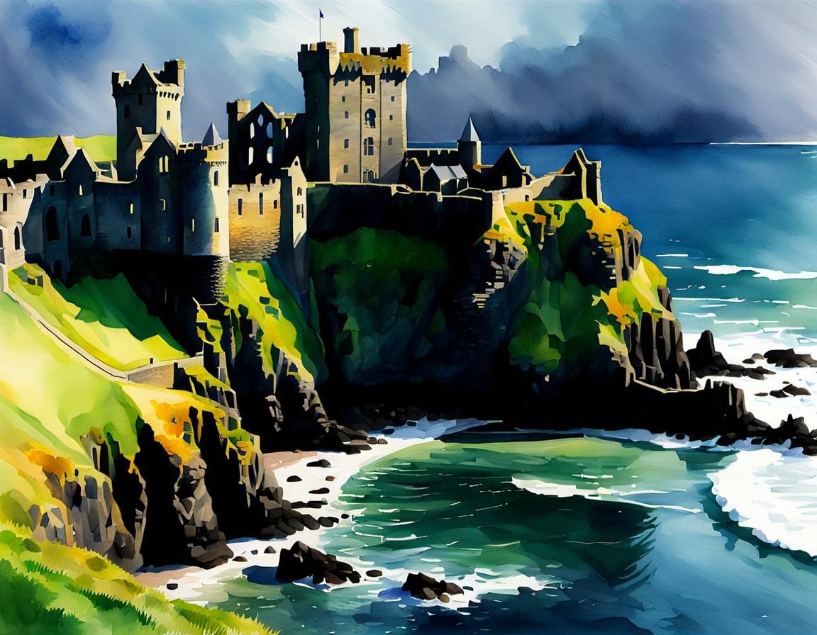 Dunluce Castle, Ireland